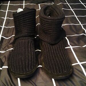 12 Bear Paw Sweater Boots